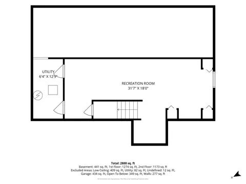 Floorplan - 7943 Dada Dr, Gurnee, IL 60031 photo 3 of 3