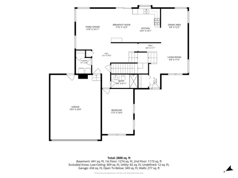 Floorplan - 7943 Dada Dr, Gurnee, IL 60031 photo 2 of 3