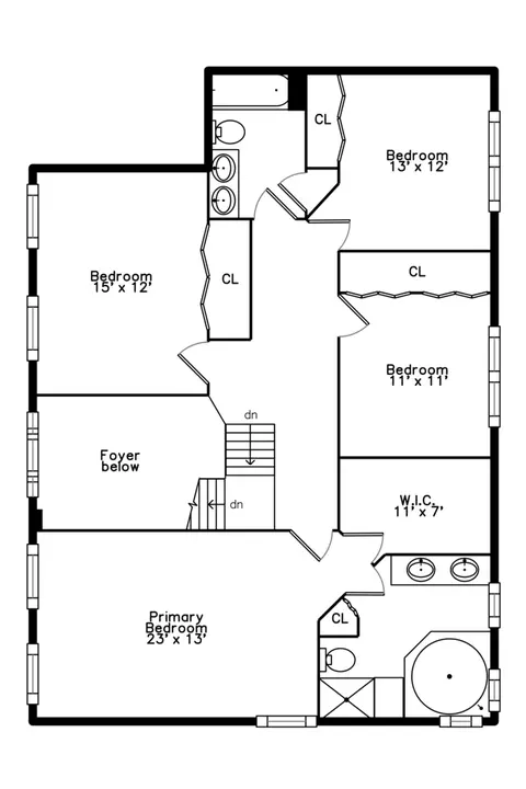 Floorplan - 1438 Della Dr, Hoffman Estates, IL 60169 photo 3 of 3