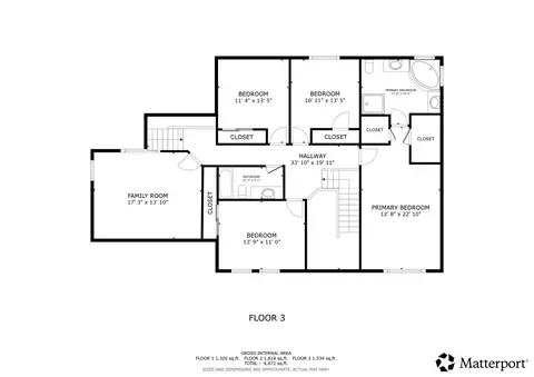 Floorplan - 16324 Hidden River Dr, Plainfield, IL 60586 photo 2 of 3