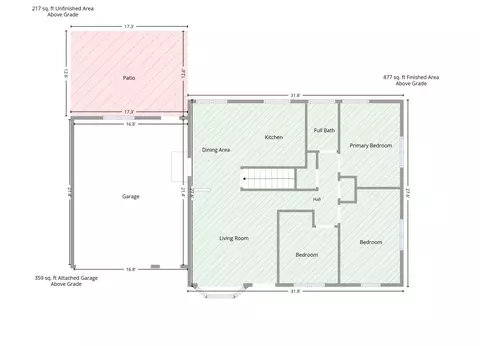 Floorplan - 207 River Dr, Dekalb, IL 60115 photo 3 of 4
