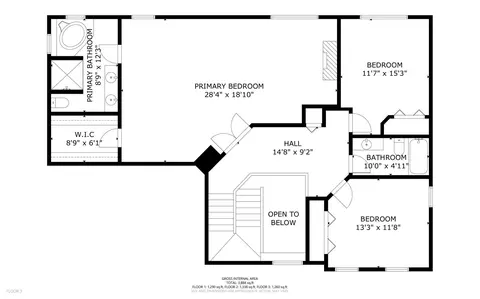 Floorplan - 845 Red Barn Ln, Elgin, IL 60124 photo 2 of 4