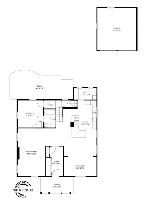 Floorplan - 207 E Main St, Monticello, IL 61856 photo 1 of 3