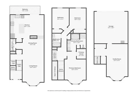 Floorplan - 654 Astor Ln, Wheeling, IL 60090 photo 1 of 1