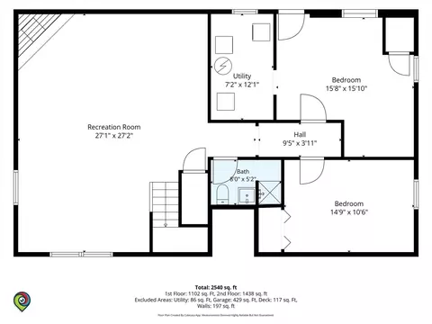 Floorplan - 34 Berkshire Dr, Wheeling, IL 60090 photo 2 of 3