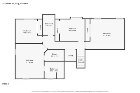 Floorplan - 248 Perth Rd, Cary, IL 60013 photo 2 of 3