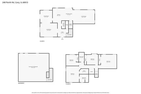 Floorplan - 248 Perth Rd, Cary, IL 60013 photo 3 of 3