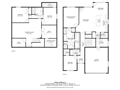 Floorplan - 8803 Willow Ln #MODEL, Mokena, IL 60448 photo 3 of 3
