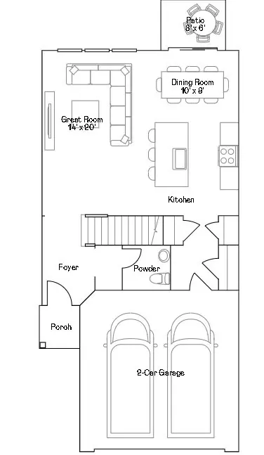 Floorplan - 25636 W Wakefield Dr, Plainfield, IL 60544 photo 1 of 2