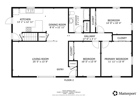 Floorplan - 835 Scott Dr, Elgin, IL 60123 photo 1 of 2