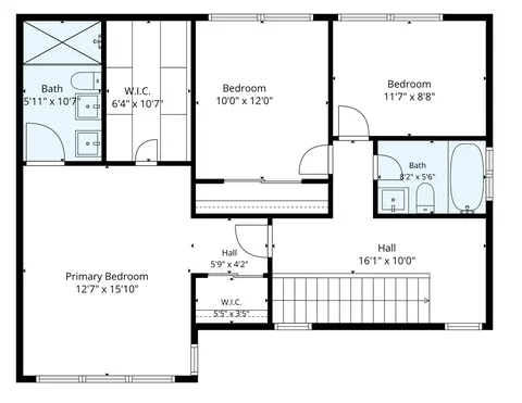 Floorplan - 290 E Norman Ln, Wheeling, IL 60090 photo 2 of 3