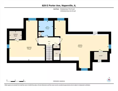 Floorplan - 829 E Porter Ave, Naperville, IL 60540 photo 2 of 3