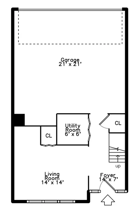 Floorplan - 1815 Crain St, Evanston, IL 60202 photo 2 of 4