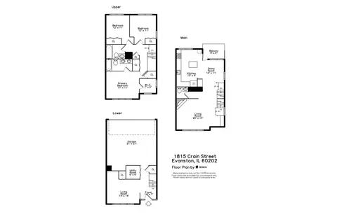 Floorplan - 1815 Crain St, Evanston, IL 60202 photo 1 of 4