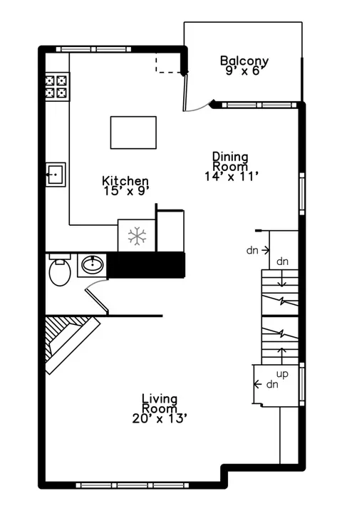 Floorplan - 1815 Crain St, Evanston, IL 60202 photo 3 of 4