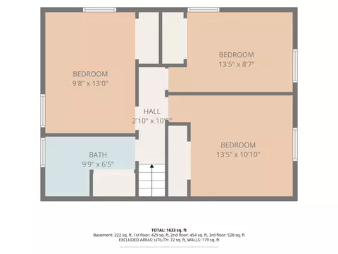 Floorplan - 849 E Red Oak St, Addison, IL 60101 photo 4 of 5