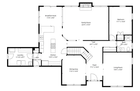 Floorplan - 1570 Orchard Rd, Wheaton, IL 60189 photo 1 of 3