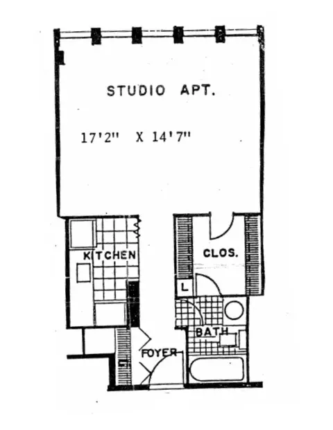 Floorplan - 1 E Scott St #2002, Chicago, IL 60610 photo 1 of 1