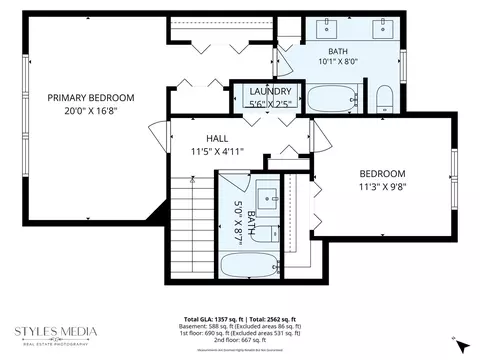 Floorplan - 999 Willow St, Itasca, IL 60143 photo 2 of 3