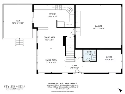 Floorplan - 999 Willow St, Itasca, IL 60143 photo 3 of 3