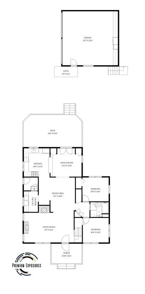 Floorplan - 210 E Logan St, Arthur, IL 61911 photo 1 of 2