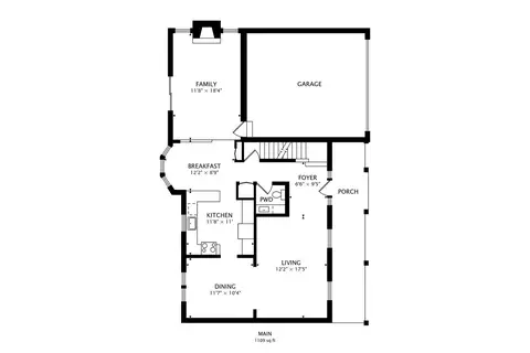 Floorplan - 2308 Modaff Rd, Naperville, IL 60565 photo 2 of 3