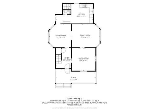 Floorplan - 270 E North St, Manhattan, IL 60442 photo 1 of 3