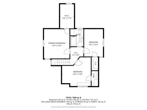 Floorplan - 270 E North St, Manhattan, IL 60442 photo 2 of 3