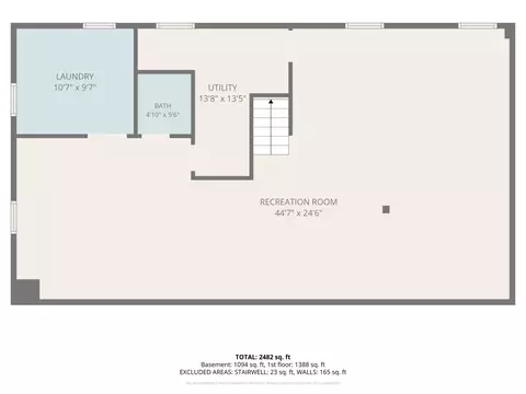 Floorplan - 850 Austin Ave, Aurora, IL 60505 photo 2 of 3
