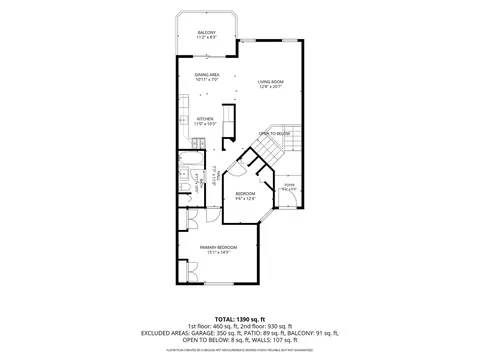 Floorplan - 375 Juniper Tree Ct, Hoffman Estates, IL 60169 photo 2 of 3