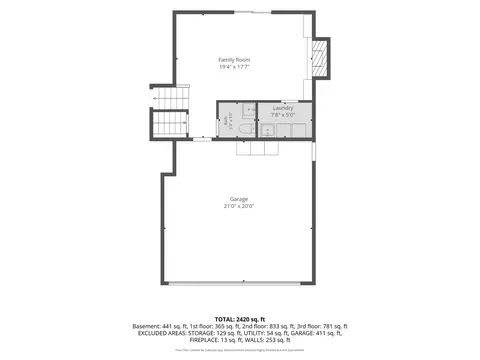 Floorplan - 449 Farnham Ln, Wheaton, IL 60189 photo 3 of 5