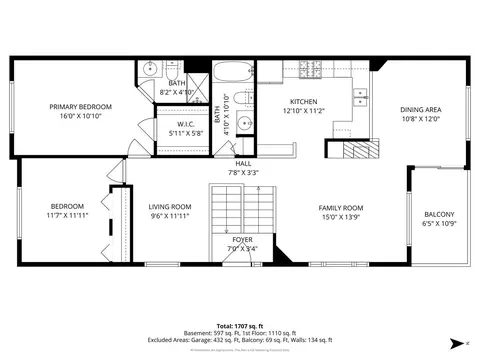 Floorplan - 1720 Sienna Ct, Wheeling, IL 60090 photo 1 of 2
