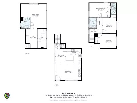 Floorplan - 11635 S Bishop St, Chicago, IL 60643 photo 1 of 1