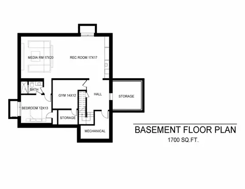 Floorplan - 880 Bittersweet Dr, Northbrook, IL 60062 photo 3 of 3