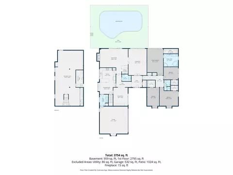 Floorplan - 1 Oak Creek Rd, Rolling Meadows, IL 60008 photo 1 of 1