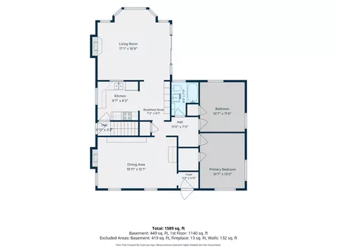Floorplan - 816 Manchester Rd, Normal, IL 61761 photo 2 of 3