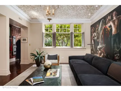 Living - 1350 N State Pkwy #GS, Chicago, IL 60610 photo 4 of 4