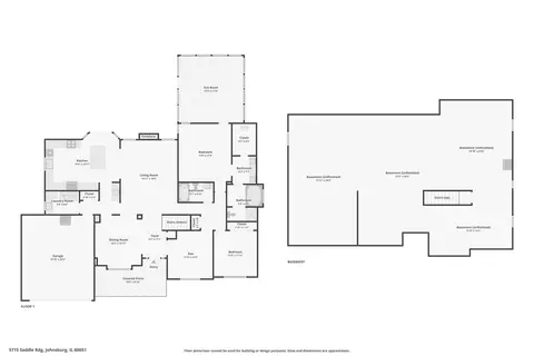 Floorplan - 5715 Saddle Rdg, Johnsburg, IL 60051 photo 1 of 3