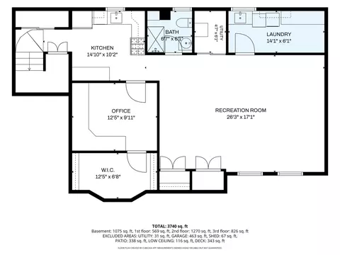 Floorplan - 75 N 2nd Ave, Des Plaines, IL 60016 photo 4 of 5