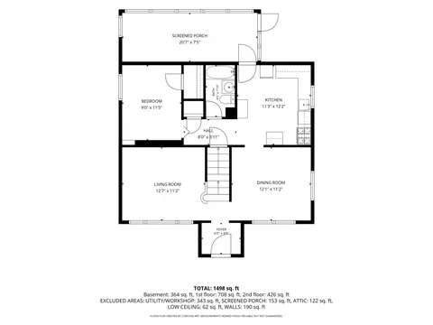 Floorplan - 3905 Custer Ave, Lyons, IL 60534 photo 1 of 3