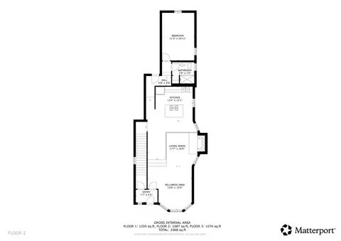 Floorplan - 3416 W Jackson Blvd, Chicago, IL 60624 photo 2 of 3