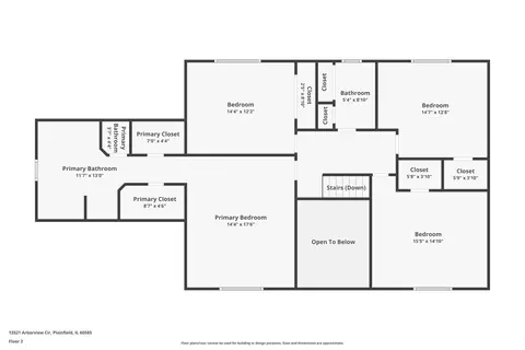Floorplan - 13521 Arborview Cir, Plainfield, IL 60585 photo 2 of 3