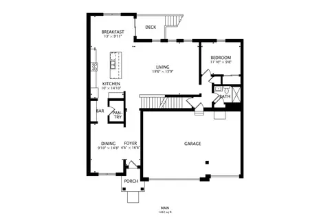 Floorplan - 1316 Tiger Lily Dr, Bartlett, IL 60103 photo 1 of 2