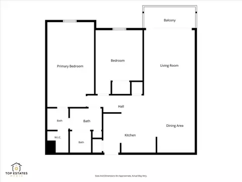 Floorplan - 5300 Carriageway Dr #207, Rolling Meadows, IL 60008 photo 2 of 2