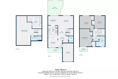 Floorplan - 411 Hickory Dr #411, Wheeling, IL 60090 photo 1 of 4