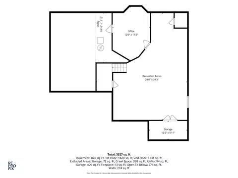 Floorplan - 2004 Oakdale Estates Dr, Plainfield, IL 60586 photo 3 of 4