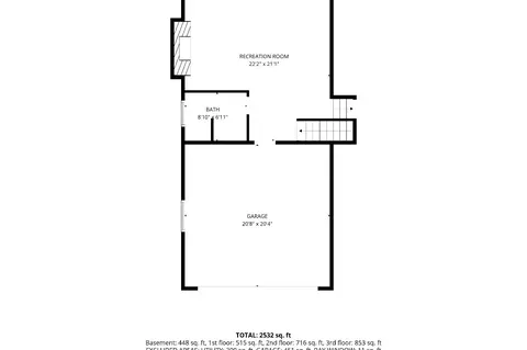 Floorplan - 4506 Magnolia Dr, Rolling Meadows, IL 60008 photo 3 of 4