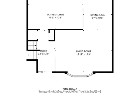 Floorplan - 4506 Magnolia Dr, Rolling Meadows, IL 60008 photo 1 of 4