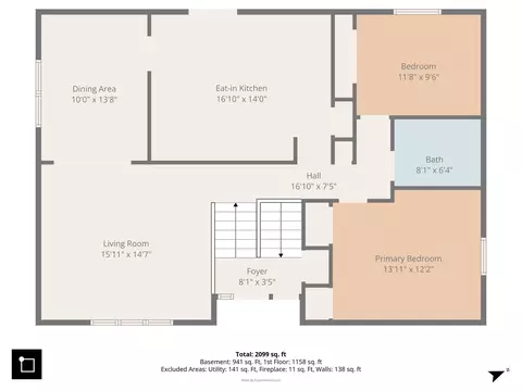 Floorplan - 7432 Beloit Ave, Bridgeview, IL 60455 photo 1 of 3