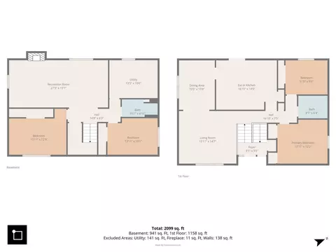 Floorplan - 7432 Beloit Ave, Bridgeview, IL 60455 photo 3 of 3